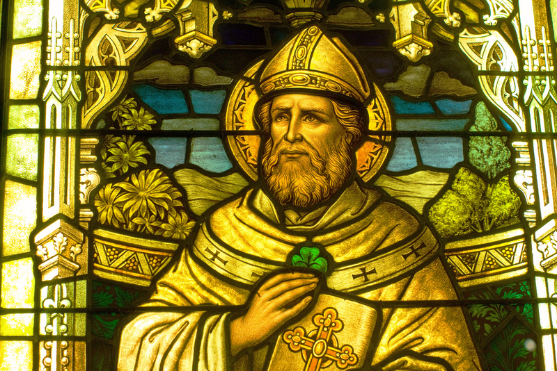 Vidriera de San Patricio en Chicago. Foto: Thad Zajdowicz / Flickr